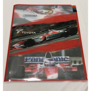 トヨタ(トヨタ)の【非売品？】トヨタTOYOTA　F1クリアファイル　ポケットA4／ノベルティ(ノベルティグッズ)