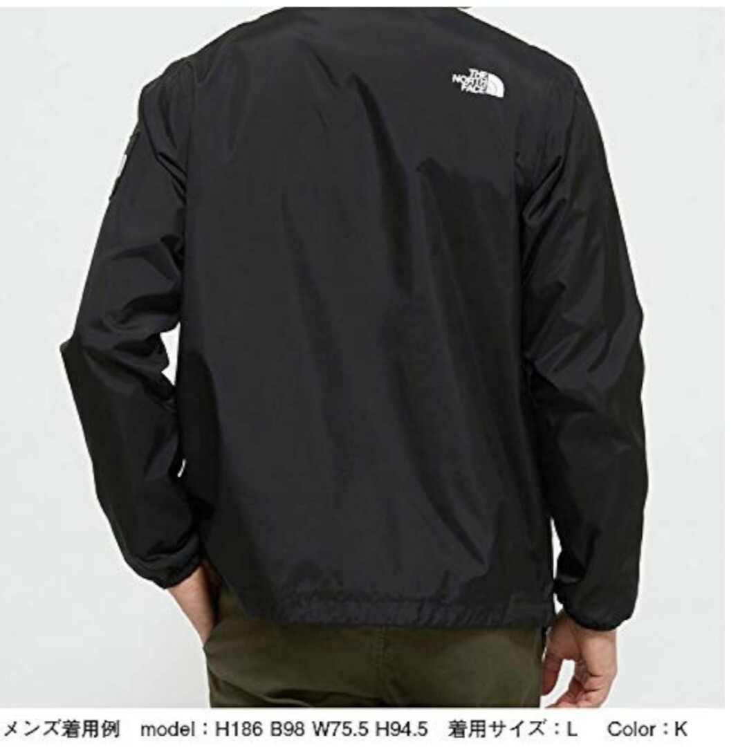 THE NORTH FACE(ザノースフェイス)の【THE NORTH FACE】コーチジャケット ブラック Lサイズ メンズのジャケット/アウター(ナイロンジャケット)の商品写真