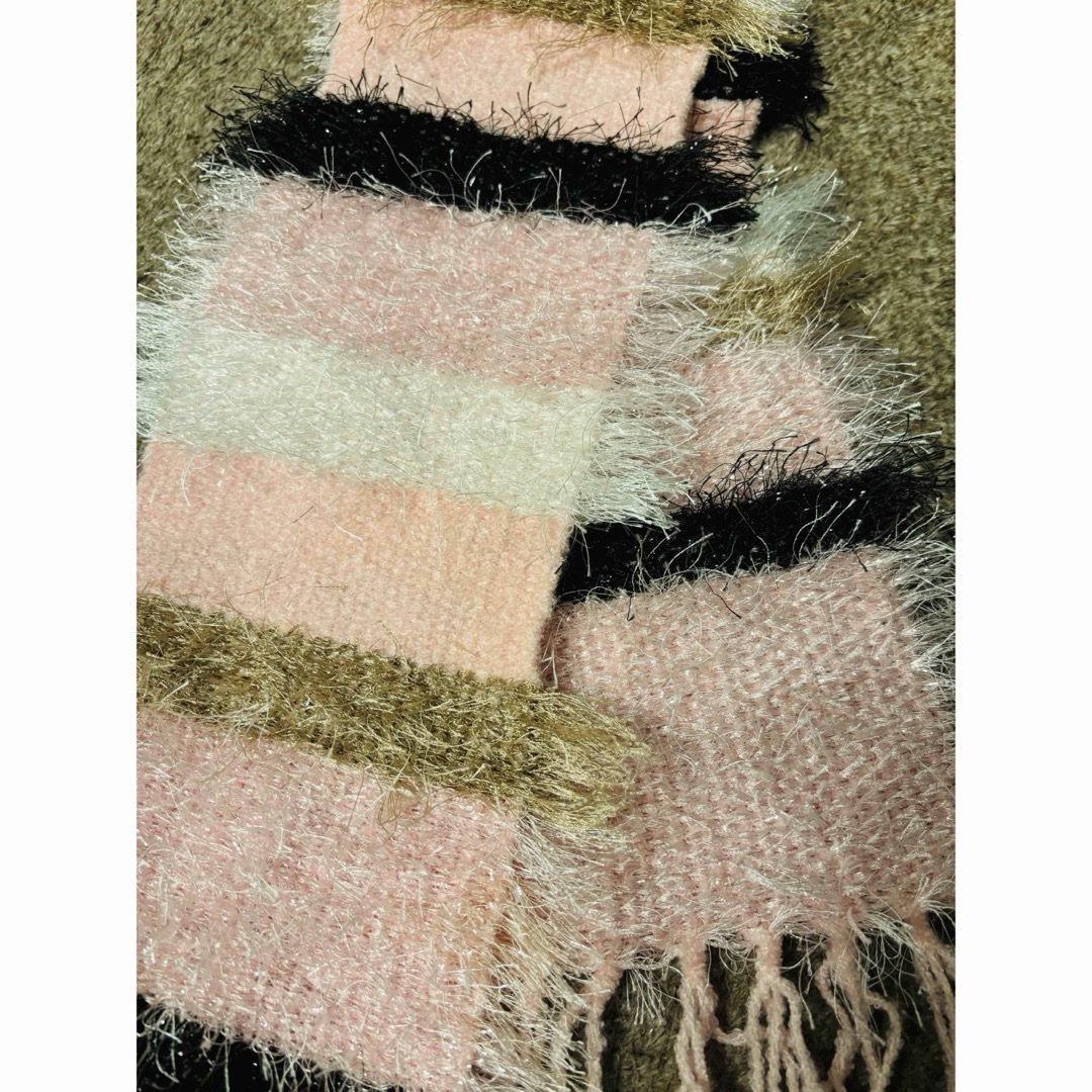 手織りストール レディースのファッション小物(ストール/パシュミナ)の商品写真