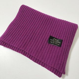 UNITED ARROWS - ユナイテッドアローズ マフラー パープル系 美品