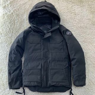 カナダグース(CANADA GOOSE)のカナダグース ブラックレーベル メイトランドパーカー ダウンジャケット 黒(ダウンジャケット)