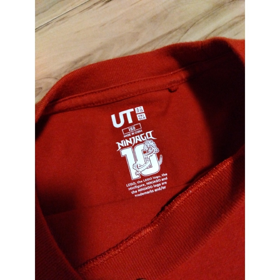 UNIQLO(ユニクロ)の中古　UNIQLO　レゴニンジャゴー　半袖　150 キッズ/ベビー/マタニティのキッズ服男の子用(90cm~)(Tシャツ/カットソー)の商品写真