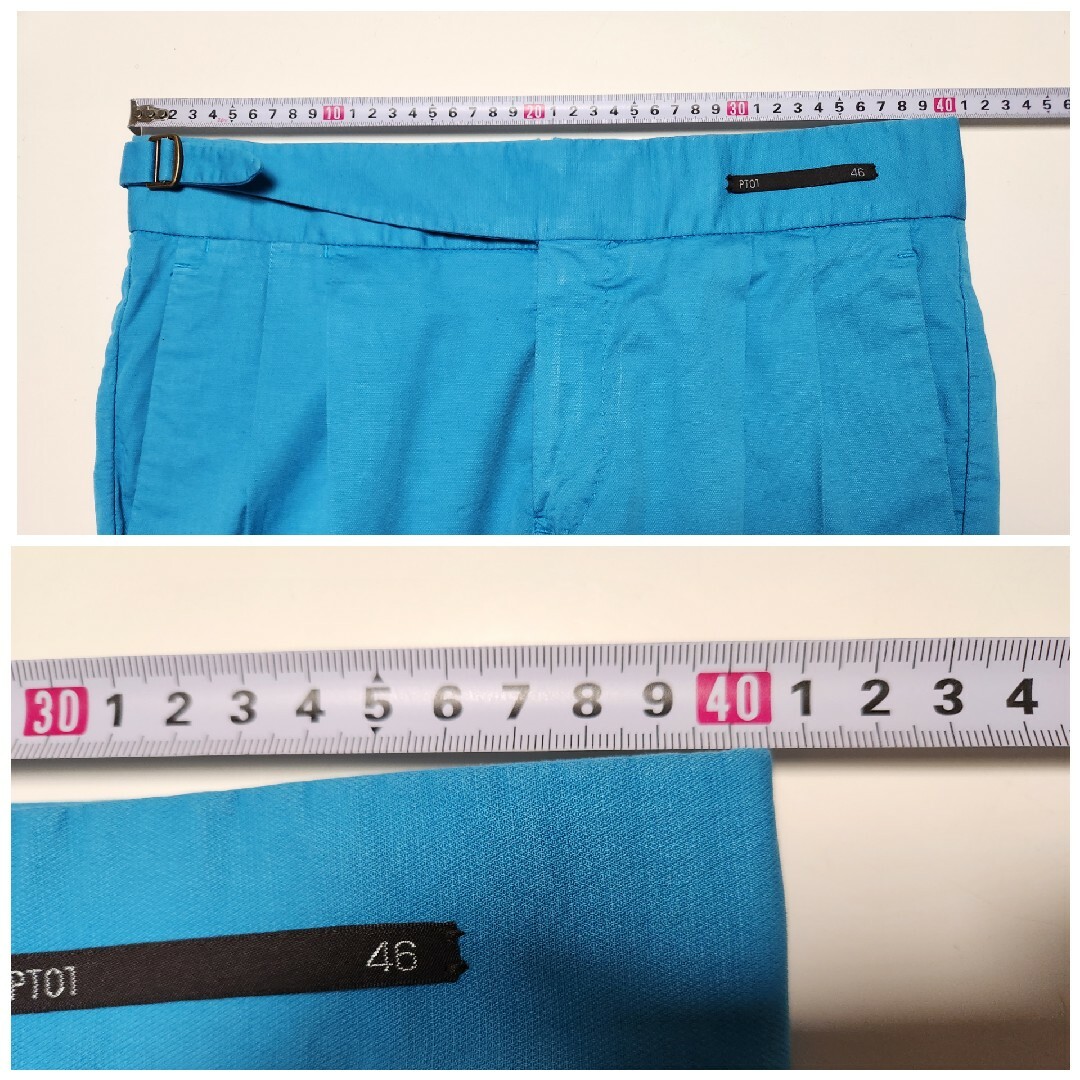 PT01(ピーティーゼロウーノ)のジェルマーノ　2p　片グルカ　GENTLEMAN FIT　46　春夏 メンズのパンツ(スラックス)の商品写真