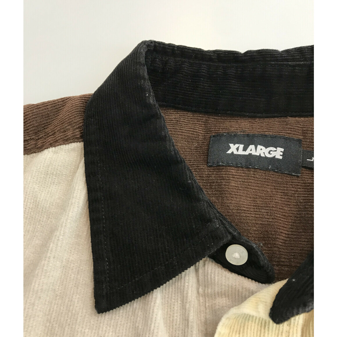 XLARGE(エクストララージ)のエクストララージ 長袖シャツ ロングコーデュロイシャツ メンズ L メンズのトップス(シャツ)の商品写真