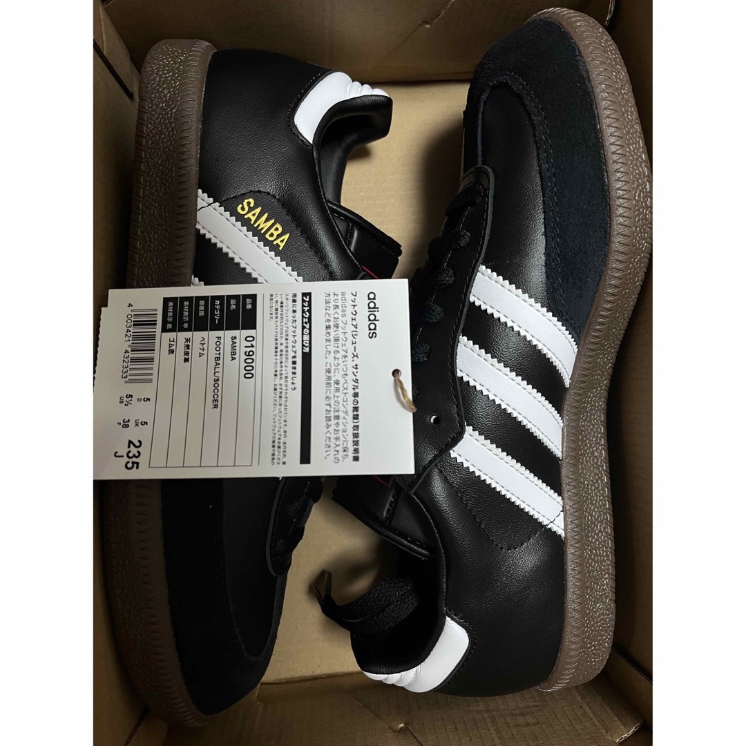 adidas(アディダス)の23.5 新品　adidas サンバ レザー SAMBA 019000 レディースの靴/シューズ(スニーカー)の商品写真