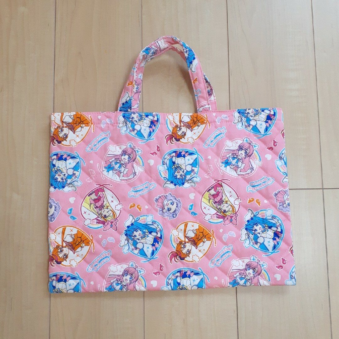 ☆★ゆみさま専用★　ひろがるスカイ プリキュア　キルティング　バック エンタメ/ホビーのおもちゃ/ぬいぐるみ(キャラクターグッズ)の商品写真