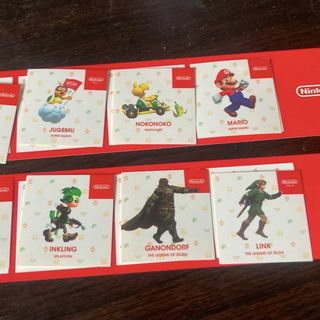 8枚セット Nintendo TOKYO ステッカー 任天堂 スーパーマリオ(その他)