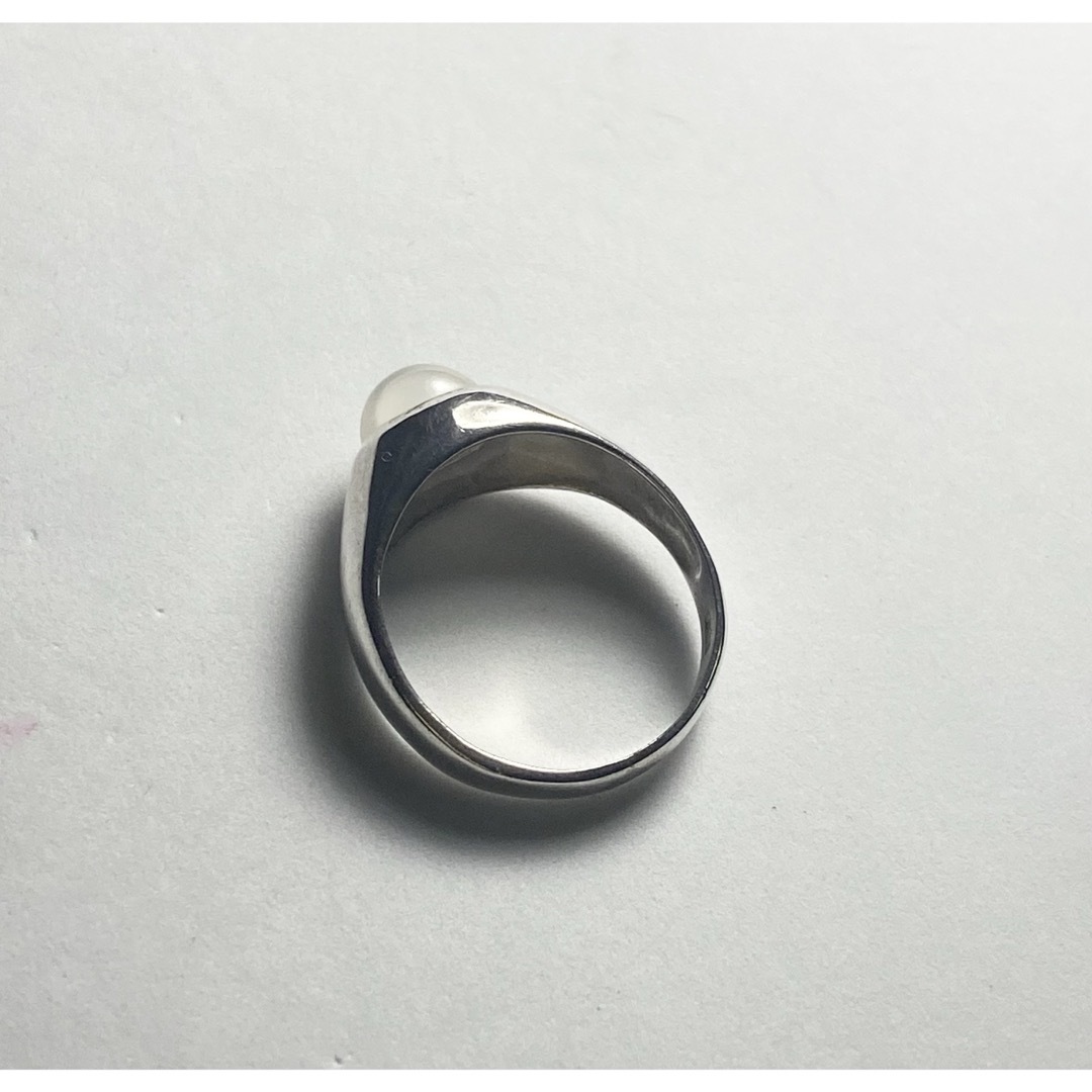シルバー925 リング  12号指輪 ムーンストーン天然石銀ギフトYQUくぐia メンズのアクセサリー(リング(指輪))の商品写真