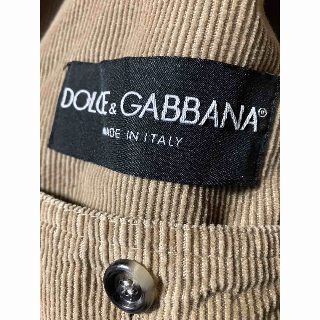 DOLCE&GABBANA(ドルチェアンドガッバーナ)のDOLCE&GABBANAドルチェ&ガッバーナ  2wayコーデュロイジャケット メンズのジャケット/アウター(テーラードジャケット)の商品写真