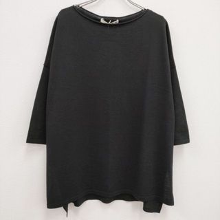 エヴァムエヴァ(evam eva)のevam eva E233K046 シルクカシミヤ high gauge pullover サイズM 定価33000円 ニット 23AW ブラック レディース エヴァムエヴァ【中古】4-0115T♪(ニット/セーター)