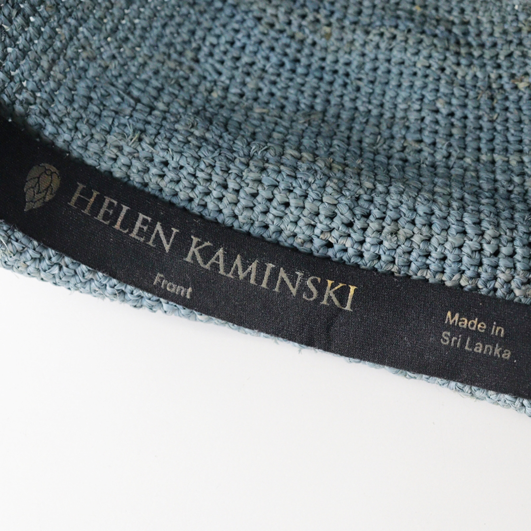 HELEN KAMINSKI(ヘレンカミンスキー)の定価3.7万 ヘレンカミンスキー HELEN KAMINSKI ラフィアハット プロヴァンス Provence 10 帽子 /ミントグリーン 天然素材【2400013687317】 レディースの帽子(その他)の商品写真