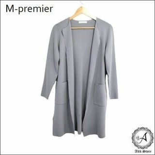 エムプルミエ(M-premier)のM-PREMIER エムプルミエ レディース ロングカーディガン 長袖 S(カーディガン)