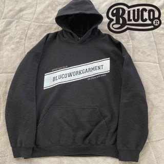 BLUCO - BLUCO WORK GARMENT ブルコ パーカー　ブラック　XLサイズ