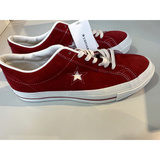 15ss 日本製 TimeLine CONVERSE ONE STAR RED靴