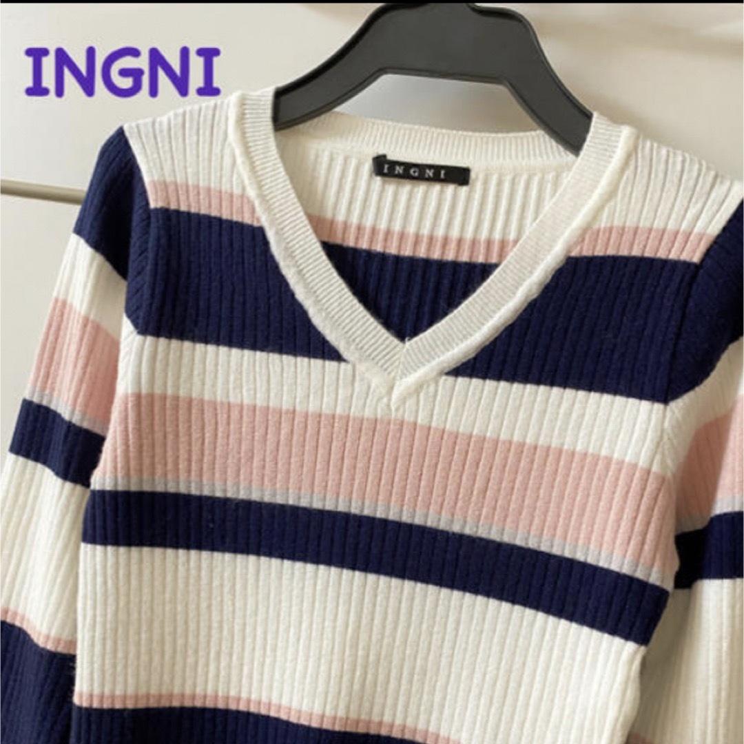INGNI(イング)の薄手ニット　 レディースのトップス(ニット/セーター)の商品写真