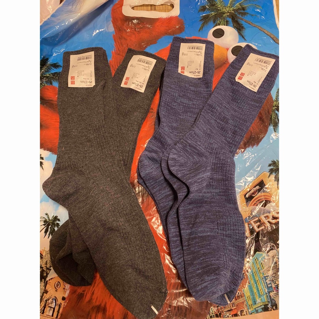 UNIQLO(ãŠãã¯ã)ã®éæç¡æðãŠãã¯ãããœãã¯ã¹ãéŽäžã 25 26 27 ã»ã³ããæ°åã4è¶³ã»ãã ã¡ã³ãºã®ã¬ãã°ãŠã§ã¢(ãœãã¯ã¹)ã®åååç