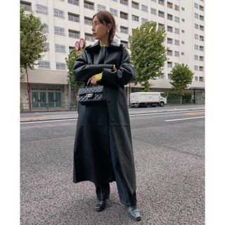 アメリヴィンテージ(Ameri VINTAGE)の【AMERI】【未使用】MANY WAY FAKE BOA COAT(ロングコート)