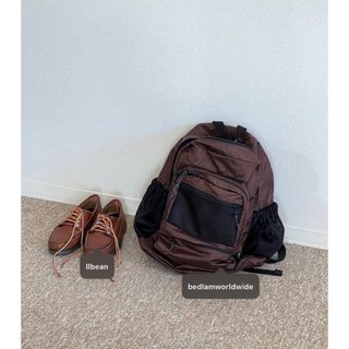 ステューシー(STUSSY)の未使用 BEDLAM DAILY BACKPACK MAROON リュック(バッグパック/リュック)