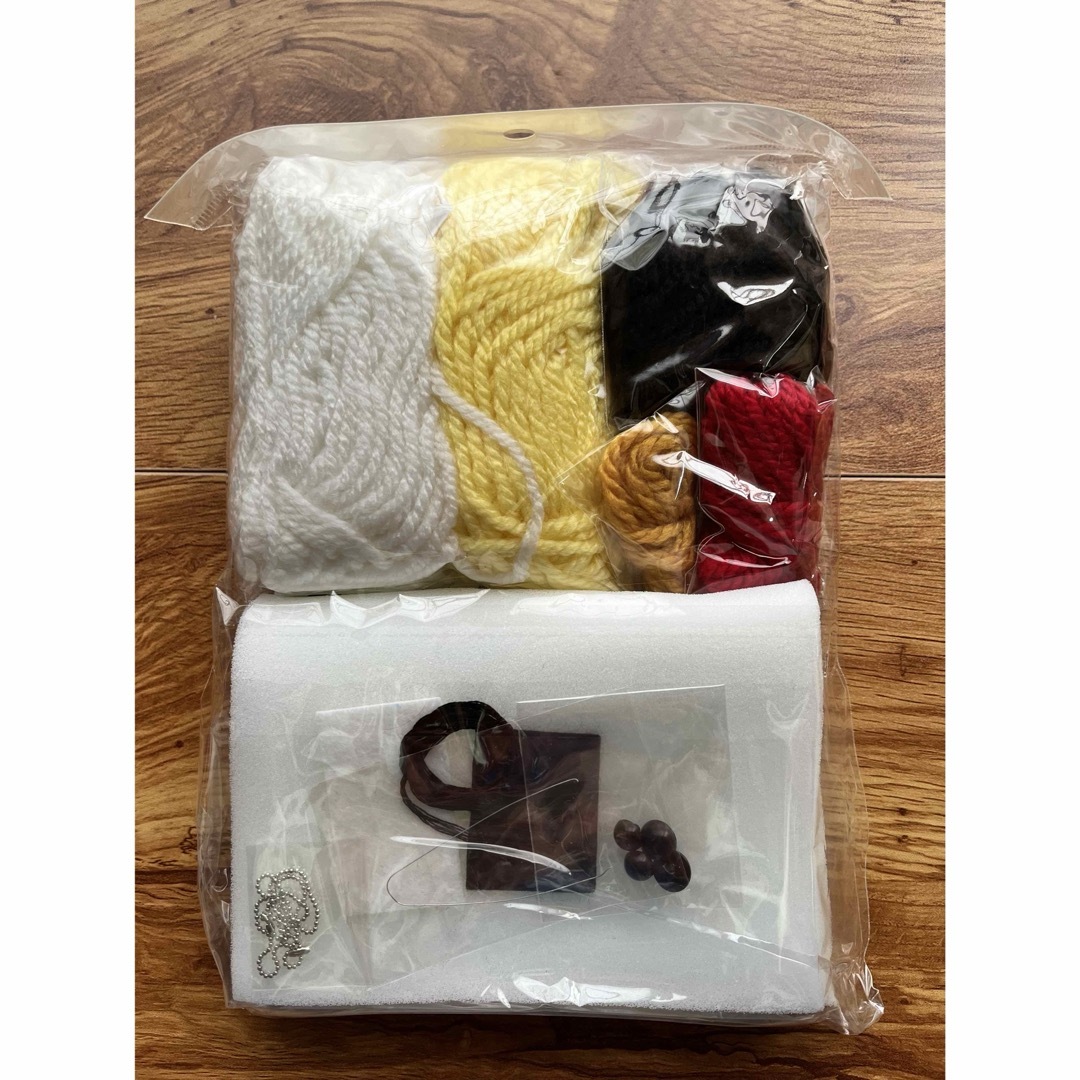 編みぐるみキット　マスコットパンダ ハンドメイドのぬいぐるみ/人形(あみぐるみ)の商品写真