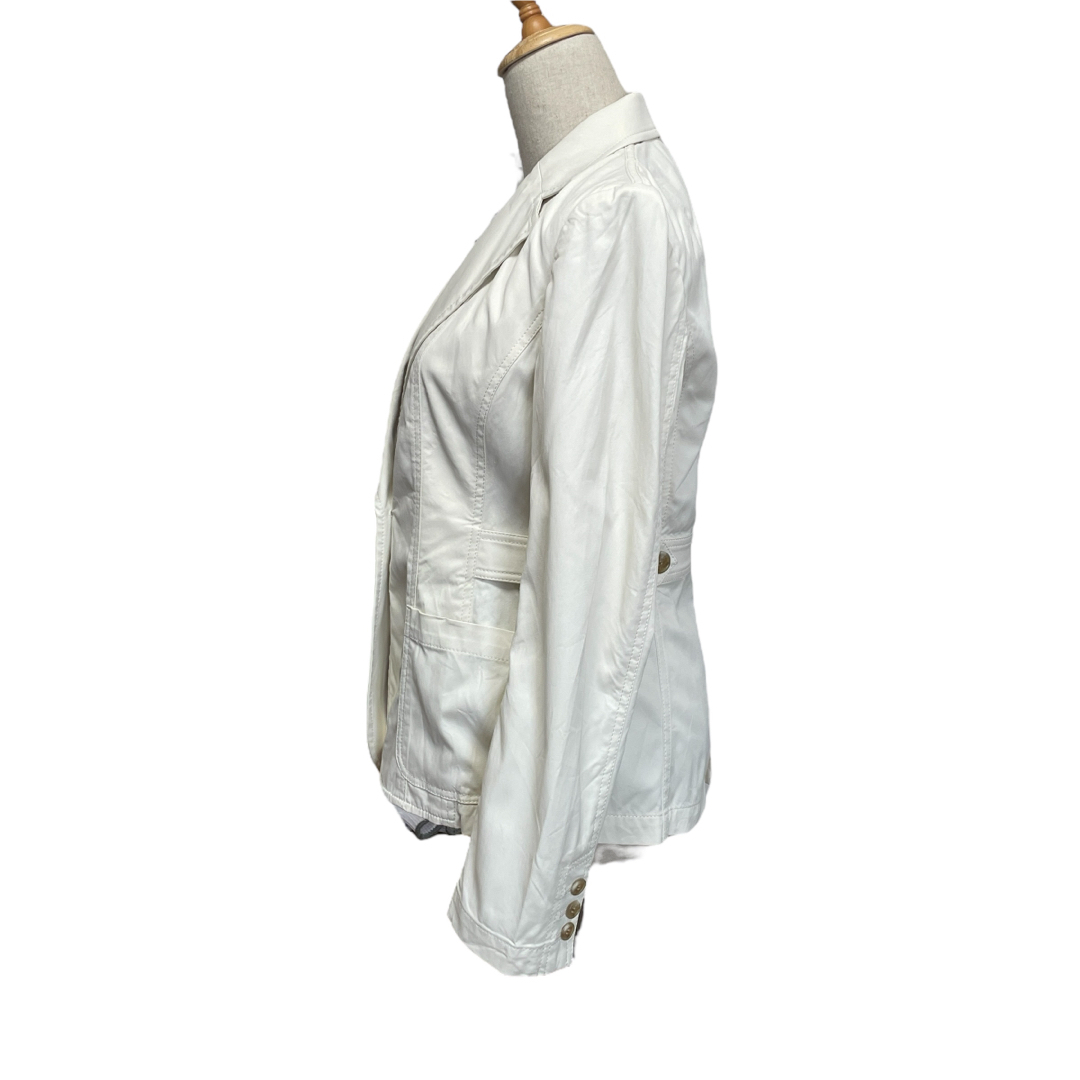 Michael Kors(マイケルコース)のマイケルコース レディース テーラードジャケット4(S) 白 ホワイト レディースのジャケット/アウター(テーラードジャケット)の商品写真