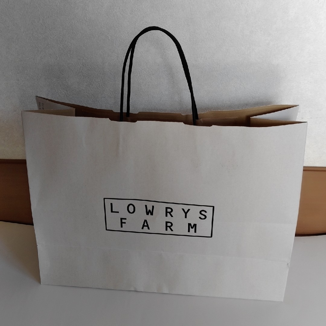 LOWRYS FARM(ローリーズファーム)の未使用　ローリーズファーム　ショップ袋　ショッパー　紙袋　LOWRYS FARM レディースのバッグ(ショップ袋)の商品写真