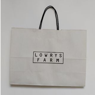 ローリーズファーム(LOWRYS FARM)の未使用　ローリーズファーム　ショップ袋　ショッパー　紙袋　LOWRYS FARM(ショップ袋)