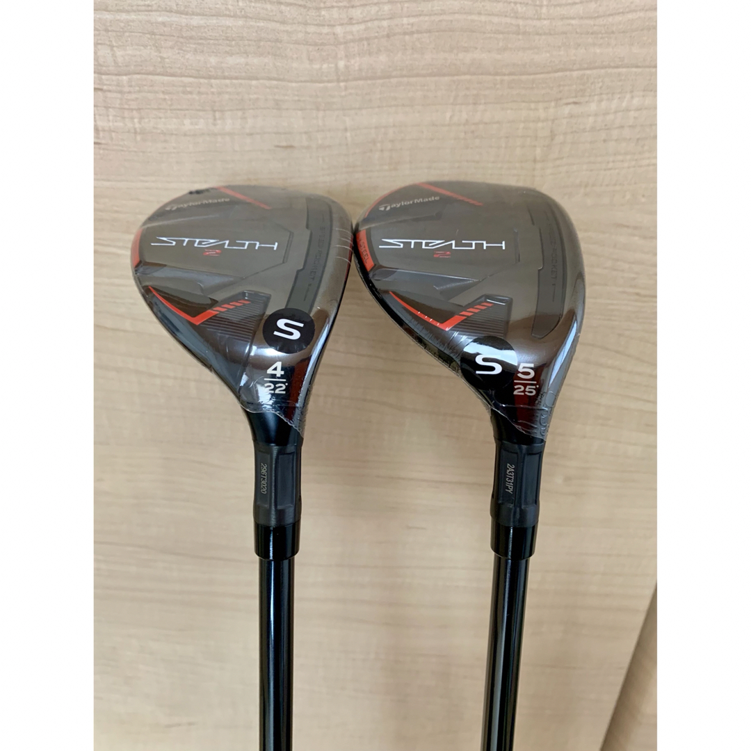 TaylorMade(テーラーメイド)の新品 テーラーメイド ステルス2 レスキュー 2本（4U、5U） スポーツ/アウトドアのゴルフ(クラブ)の商品写真