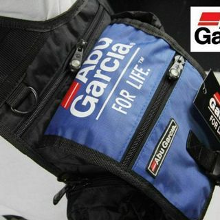 アブガルシア(AbuGarcia)のランガン＆エギング！ ★【Abu Garcia】アブガルシア バッグ 黒×青(リール)