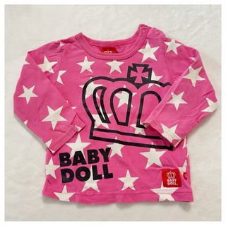 ベビードール(BABYDOLL)のBABYDOOL 星柄 Tシャツ 80(Ｔシャツ)