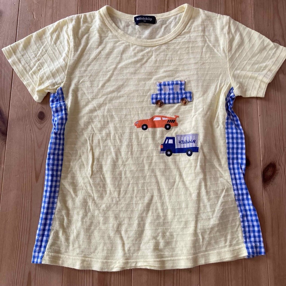 kladskap(クレードスコープ)の120センチ　クレードスコープ　車柄Tシャツ キッズ/ベビー/マタニティのキッズ服男の子用(90cm~)(Tシャツ/カットソー)の商品写真