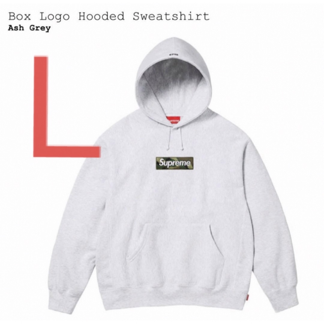 トップスSupreme Box Logo Hooded Sweatshirt Lサイズ