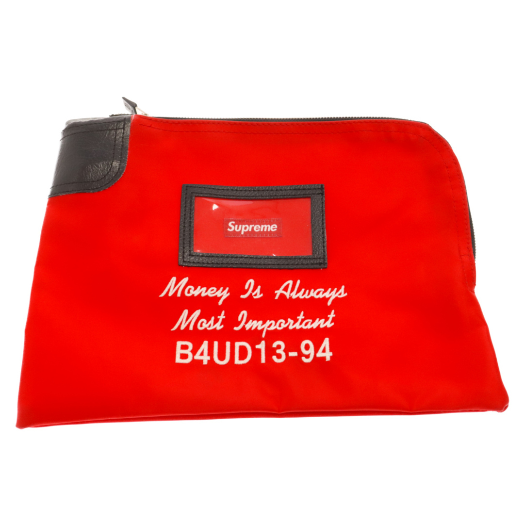 Supreme(シュプリーム)のSUPREME シュプリーム 17AW Rifkin Safety Sac Red セーフティーサック クラッチバッグ ポーチ レッド メンズのバッグ(セカンドバッグ/クラッチバッグ)の商品写真
