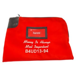 SUPREME シュプリーム 17AW Rifkin Safety Sac Red セーフティーサック クラッチバッグ ポーチ レッド