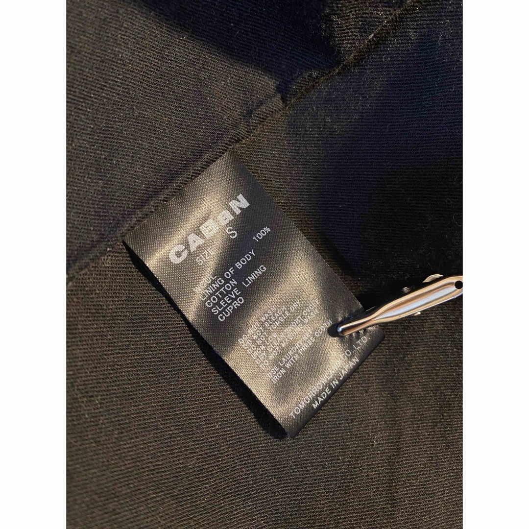TOMORROWLAND(トゥモローランド)のCABaN ウールギャバジン スタンドカラーコート  ¥97,900 (税込) レディースのジャケット/アウター(ロングコート)の商品写真