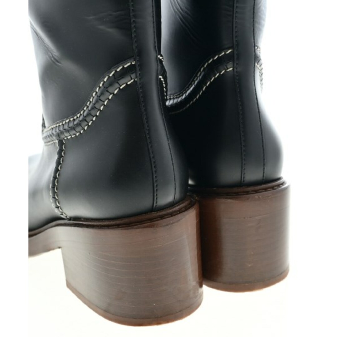 Chloe(クロエ)のChloe クロエ ブーツ EU36(22.5cm位) 黒 【古着】【中古】 レディースの靴/シューズ(ブーツ)の商品写真
