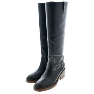 クロエ(Chloe)のChloe クロエ ブーツ EU36(22.5cm位) 黒 【古着】【中古】(ブーツ)