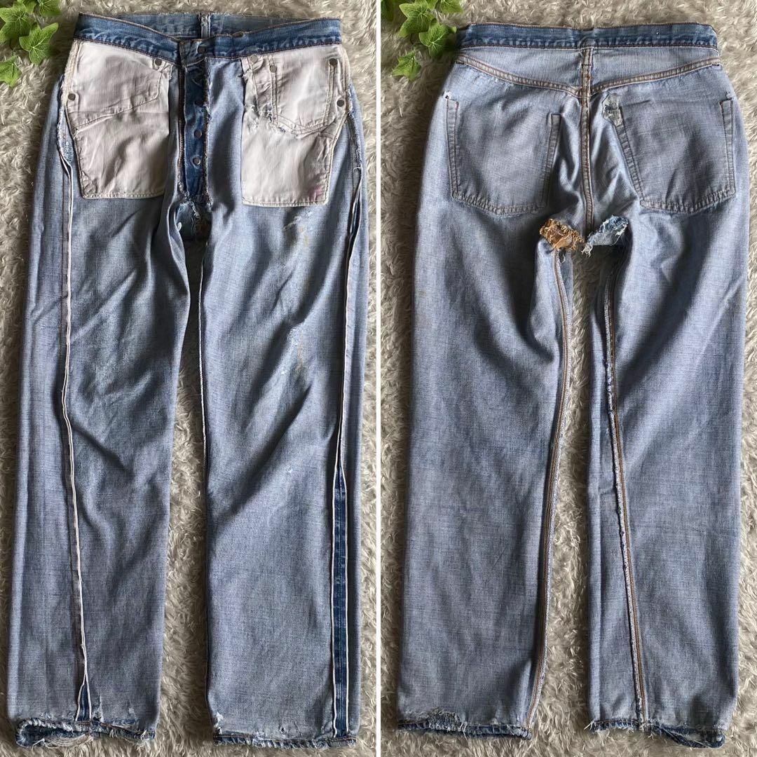 Levi's(リーバイス)の★激レア 60s リーバイス 501XX 66前期 bigE後期 足長R W31 メンズのパンツ(デニム/ジーンズ)の商品写真