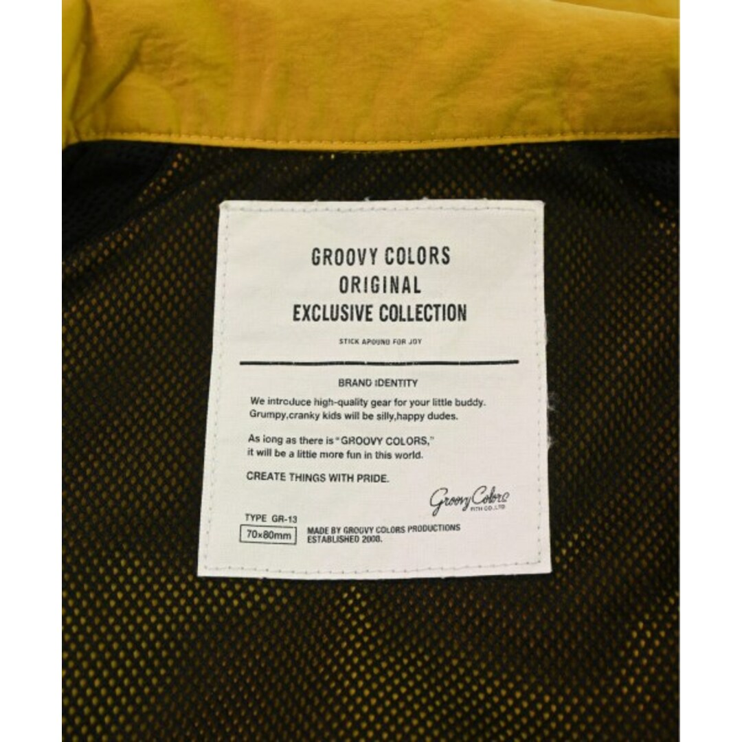 Groovy Colors(グルービーカラーズ)のGROOVY COLORS ブルゾン（その他） 110 黄x水色 【古着】【中古】 キッズ/ベビー/マタニティのキッズ服女の子用(90cm~)(ジャケット/上着)の商品写真