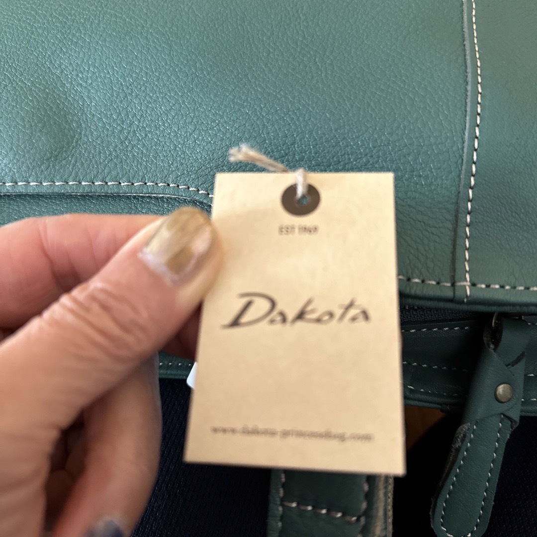 Dakota(ダコタ)のダコタ　dakota 本革　肩掛け　バッグ　ターコイズ　新生活　ギフト レディースのバッグ(ショルダーバッグ)の商品写真