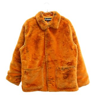 シュプリーム(Supreme)のSUPREME シュプリーム 21AW2-Tone Faux Fur Shop Coat GORE-TEX 2トーン フェイク ファー ショップ コート ゴアテックス オレンジ(フライトジャケット)