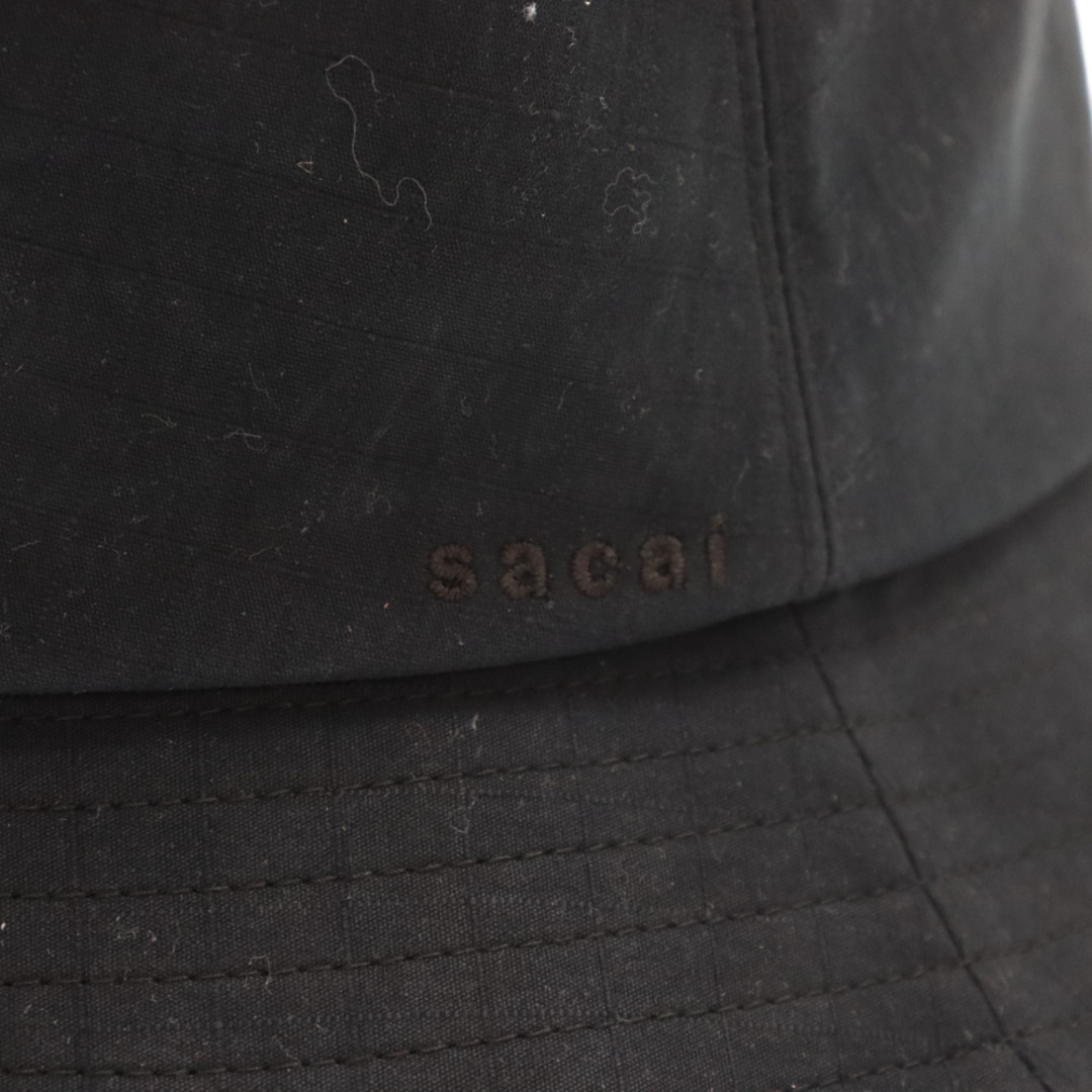 sacai(サカイ)のSacai サカイ Olmetex Rip Stop Double Brim Hat リップストップ ダブル ハット ブラック 23-0601S メンズの帽子(ハット)の商品写真