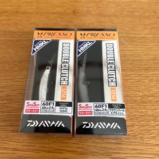 ダイワ(DAIWA)のダイワ プレッソ ダブルクラッチ 60F1 2個 DAIWA PRESSO  (ルアー用品)