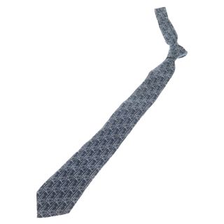 ディオール(Dior)のDIOR ディオール OBLIQUE MONOGURAM TIE オブリーク総柄 モノグラム ネクタイ ネイビー(その他)