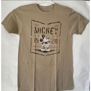 ディズニー(Disney)の【新品】ディズニーTシャツ　メンズM ミッキーマウス　USA輸入　No.16(Tシャツ/カットソー(半袖/袖なし))