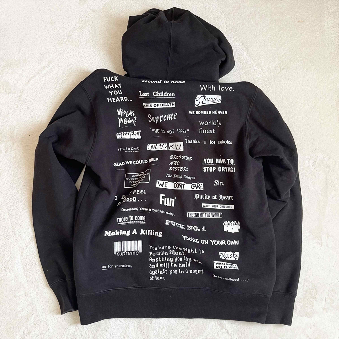 メンズSupreme Stop Crying Hooded Sweatshirt L - パーカー