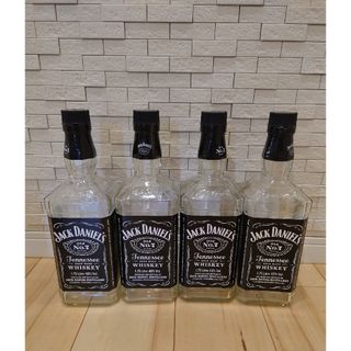 JACK DANIEL'S - ジャックダニエル  空き瓶 ４本セット