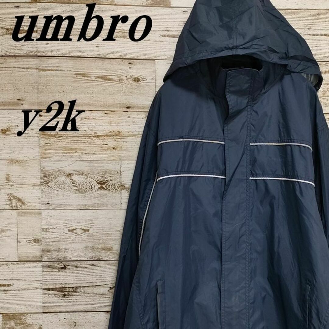 UMBRO(アンブロ)の【265】US古着y2k当時物アンブロナイロンジャケットテックトラックジャケット メンズのジャケット/アウター(ナイロンジャケット)の商品写真