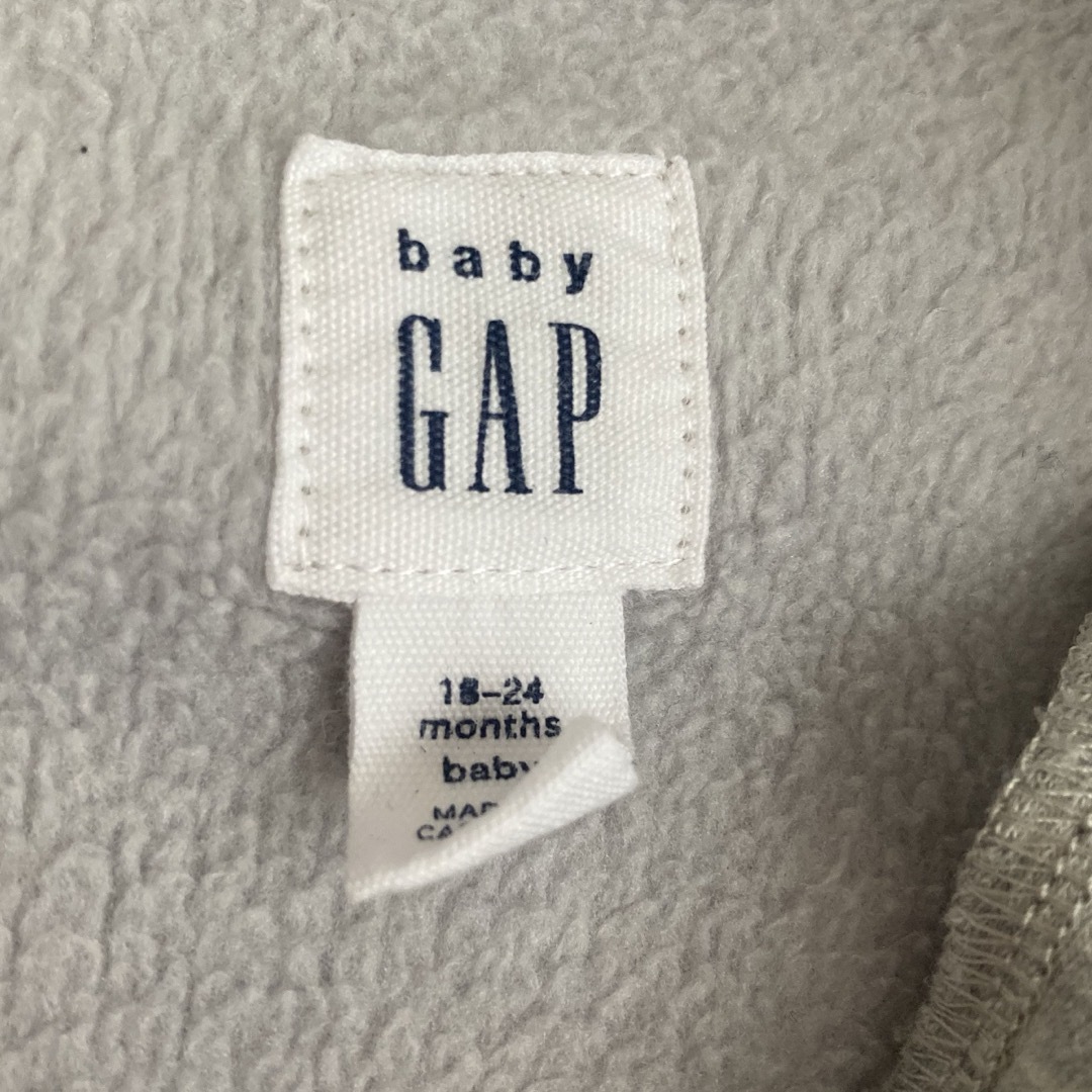 babyGAP(ベビーギャップ)のベビーギャップ　パーカー キッズ/ベビー/マタニティのベビー服(~85cm)(トレーナー)の商品写真