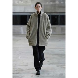 stein - stein 22AW Wool Boa Zip Long Jacket Sの通販｜ラクマ