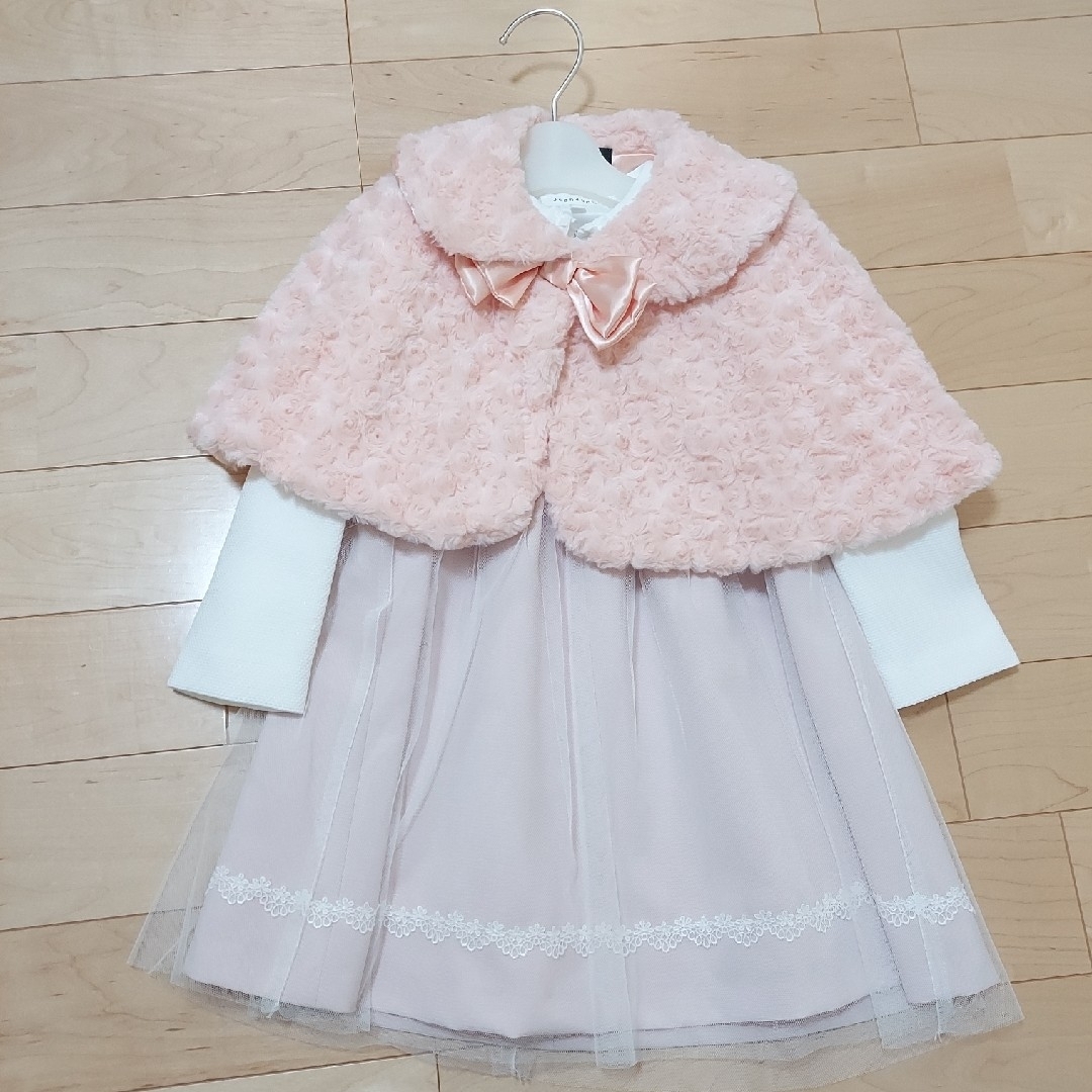 3can4on(サンカンシオン)の110フォーマルドレス キッズ/ベビー/マタニティのキッズ服女の子用(90cm~)(ドレス/フォーマル)の商品写真